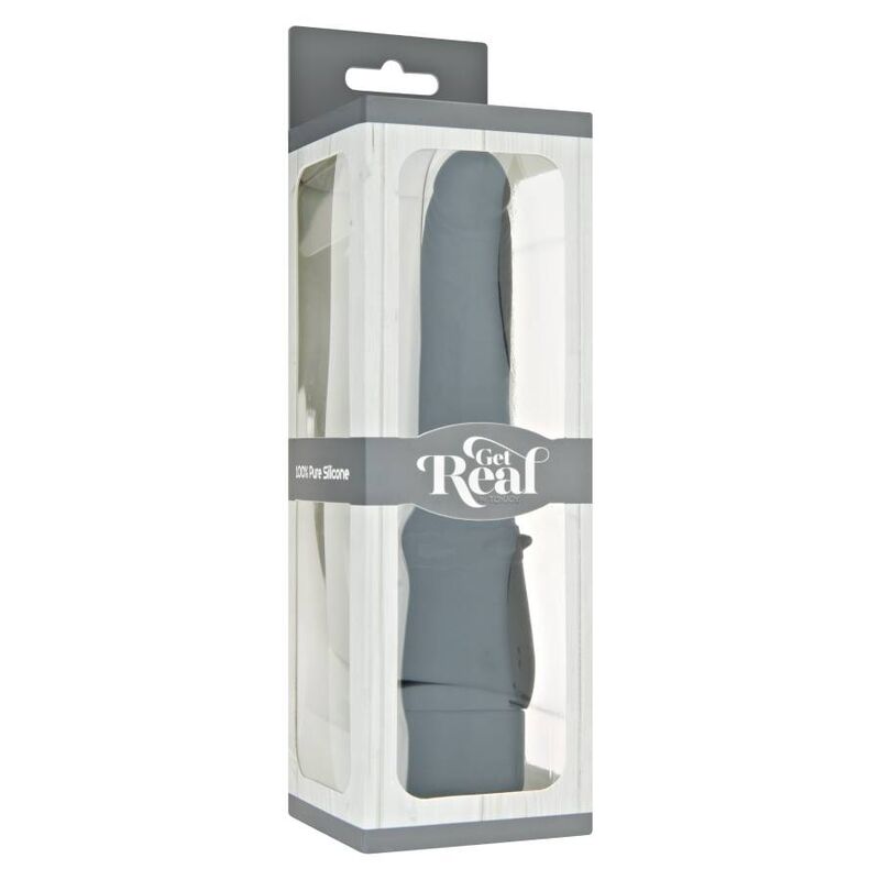 GET REAL - VIBRATORE LISCIO CLASSICO NERO