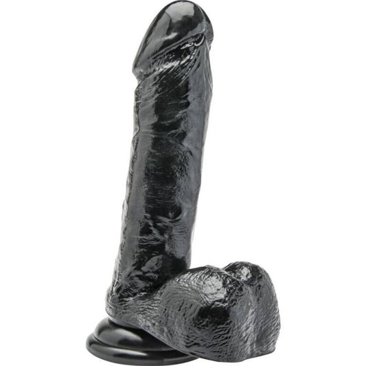 GET REAL - DILDO 18 CM CON SFERE NERO