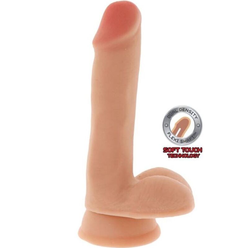 GET REAL - DILDO A DOPPIA DENSIT 17 CM PALLE PELLE