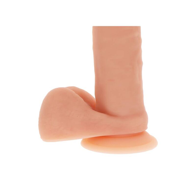 GET REAL - DILDO IN SILICONE 20,5 CM CON PALLE IN PELLE