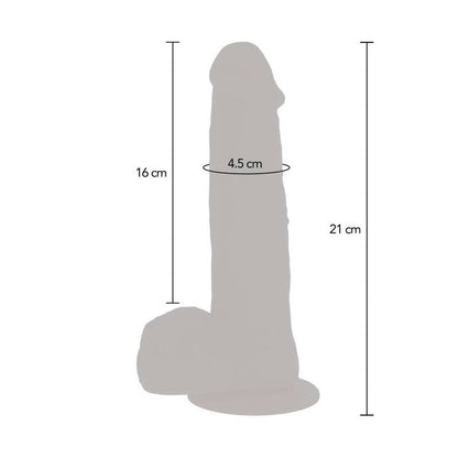 GET REAL - PELLE DILDO VIBRANTE CON PERLINE ROTANTI