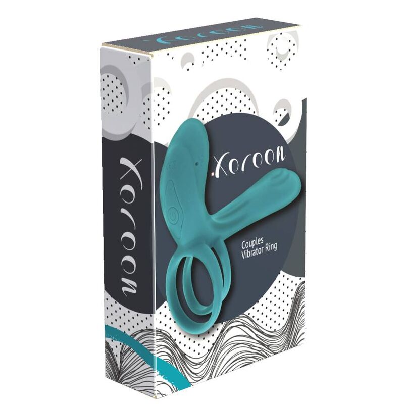 XOCOON - ANELLO VIBRATORE PER COPPIA VERDE