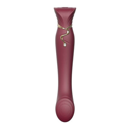 ZALO - SET QUEEN PULSE WAVE CLIT STIM ROSSO