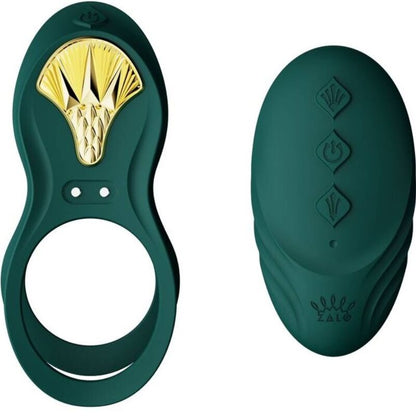 ZALO - ANELLO PER COPPIE VIBRANTI BAYEK VERDE