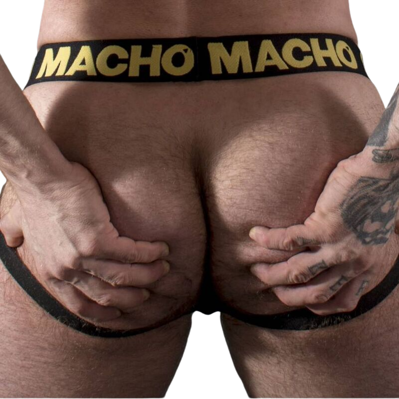 MACHO - MX25AC JOCK GIALLO PELLE S