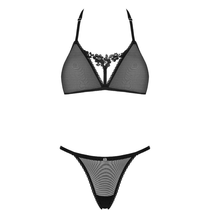 OBSESSIVE - SET CELIA NOIR 2 PEZZI XS/S