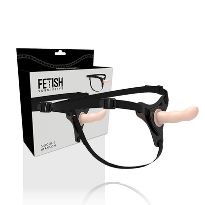 FETISH SUBMISSIVE HARNESS - PUNTO G IN SILICONE FLESH 12,5 CM