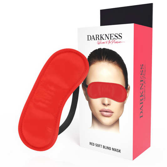 DARKNESS - MASCHERA ROSSA LISCIA