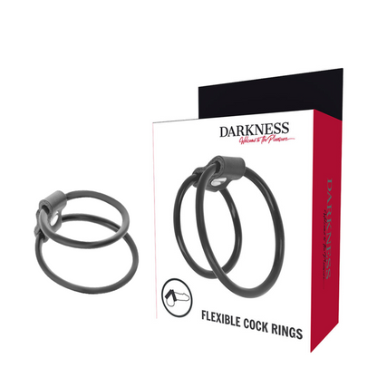 DARKNESS - ANELLI PER PENE DUO POTENZIATORI.