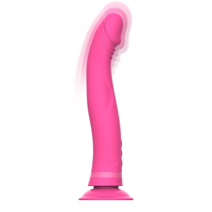 INTENSE - DILDO VIBRATORE IN SILICONE ROSA MICHELANGELO