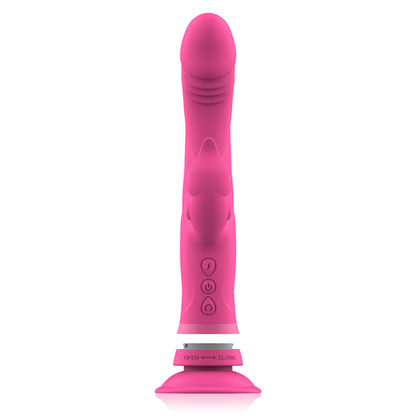 INTENSE - VIBRATORE JULIO RABBIT IN SILICONE ROSA