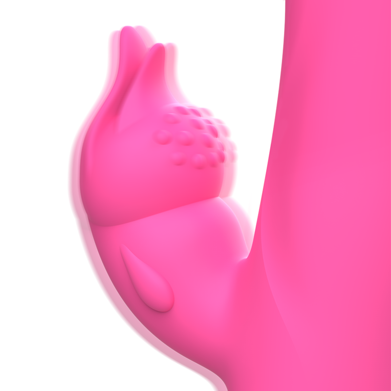 INTENSE - VIBRATORE JULIO RABBIT IN SILICONE ROSA