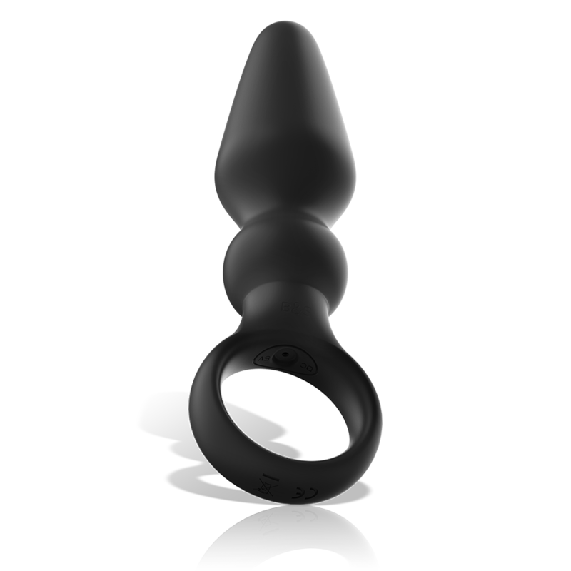 BLACK&SILVER - POTENTE PLUG ANALE IN SILICONE OZZY