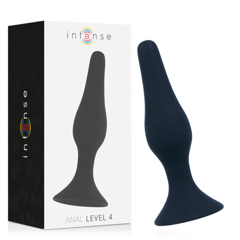 INTENSE - ANALE LIVELLO 4 15,5 CM NERO