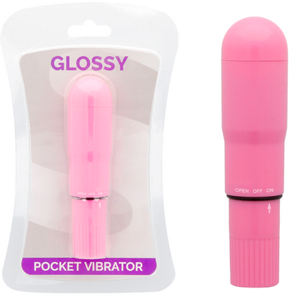 GLOSSY - VIBRATORE TASCABILE DEEP ROSE