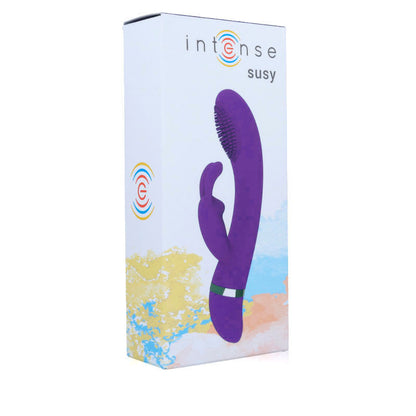 INTENSE - VIBRATORE OSCILLANTE IN SILICONE RABBIT LILLA SUSY