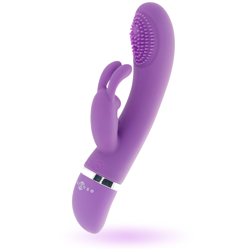 INTENSE - VIBRATORE OSCILLANTE IN SILICONE RABBIT LILLA SUSY