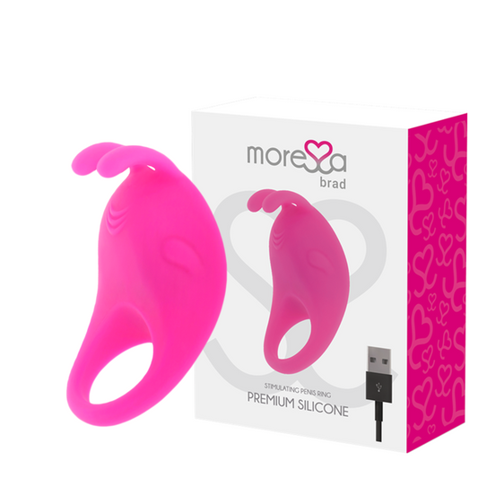 MORESSA - BRAD PREMIUM SILICONE RICARICABILE ROSA