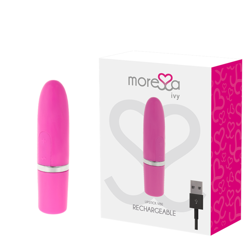 MORESSA - IVY VIBRATORE STIMOLATORE DA VIAGGIO ROSA