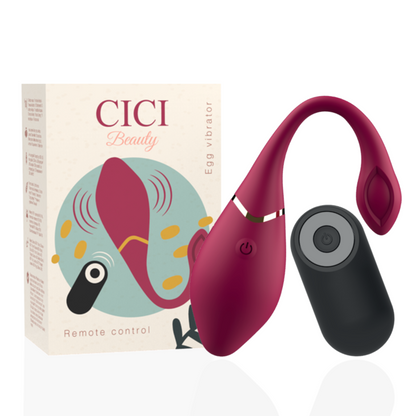 CICI BEAUTY - PREMIUM SILICONE UOVO VIBRATORE TELECOMANDO