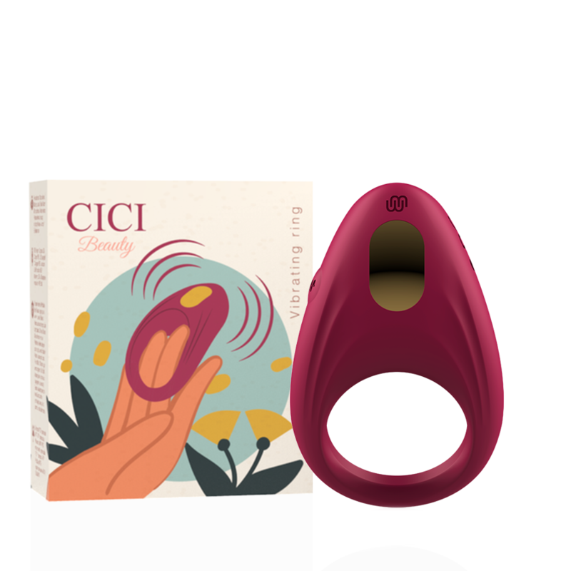 CICI BEAUTY - ANELLO VIBRANTE IN SILICONE PREMIUM