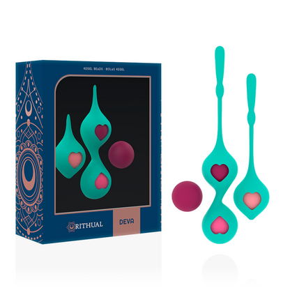 RITHUAL - SET I DI ALLENAMENTO PELVICO DEVA AQUA GREEN