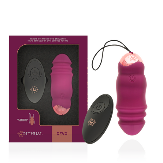 RITHUAL - REVA EGG TELECOMANDO SISTEMA UP&DOWN + VIBRAZIONE