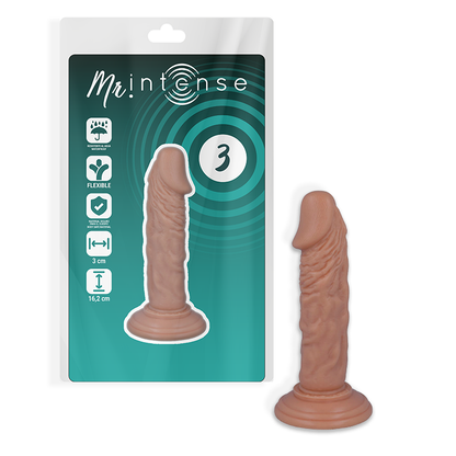 MR INTENSE - 3 PENE REALISTICO 16.2 CM -O- 3 CM