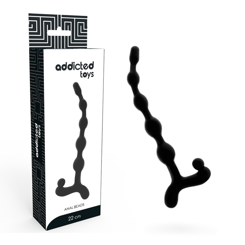 ADDICTED TOYS - SFERE ANAL 22 CM NERO