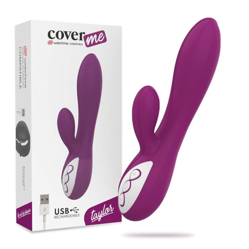 COVERME - VIBRATORE TAYLOR COMPATIBILE CON LA TECNOLOGIA WIRELESS WATCHME