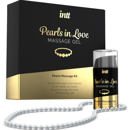 INTT MASSAGE & ORAL SEX - PERLE INNAMORATE CON COLLANA DI PERLE E GEL DI SILICONE