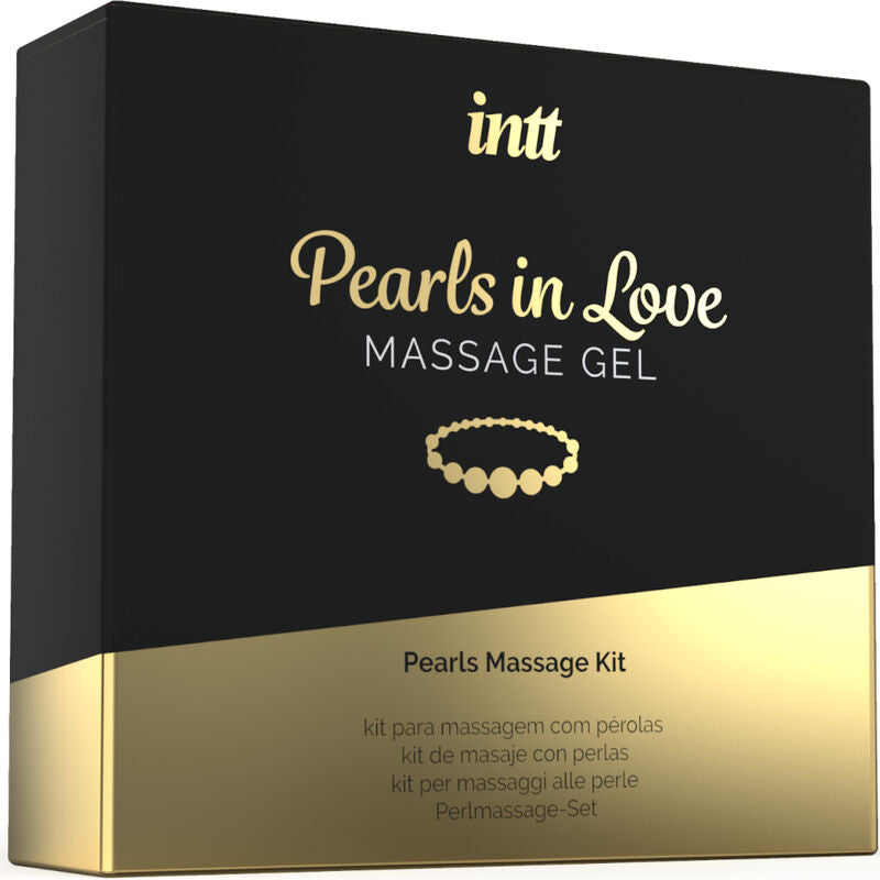 INTT MASSAGE & ORAL SEX - PERLE INNAMORATE CON COLLANA DI PERLE E GEL DI SILICONE