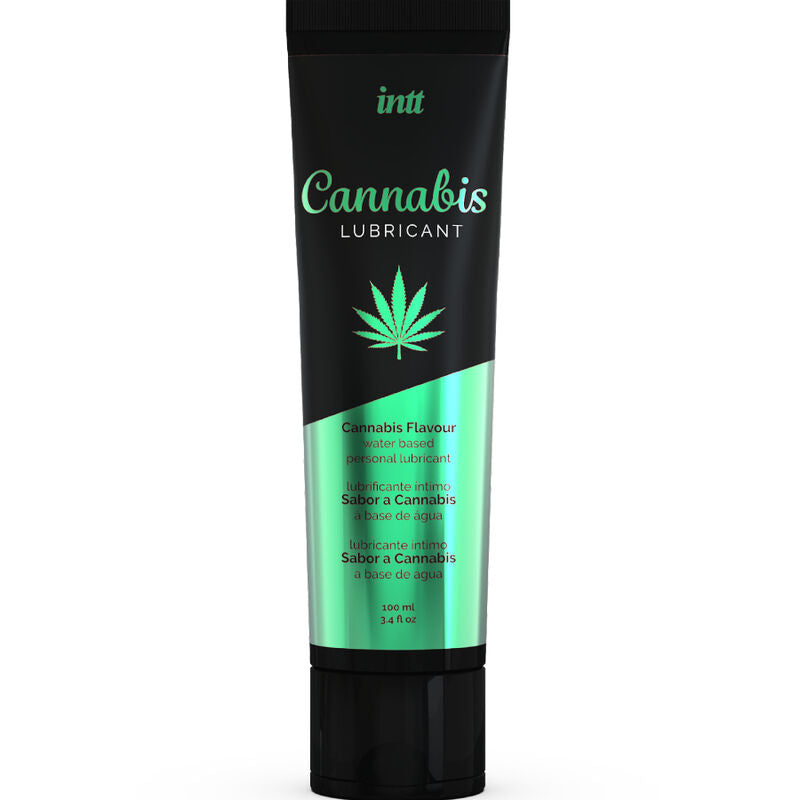 INTT LUBRICANTS - LUBRIFICANTE INTIMO A BASE ACQUOSA AL GUSTO DI CANNABIS