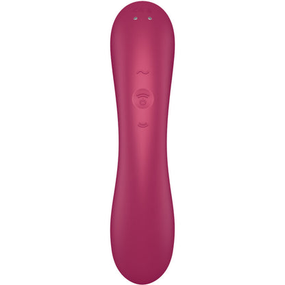 SATISFYER - CURVE TRINITY 1 AIR PULSE VIBRAZIONE ROSSO