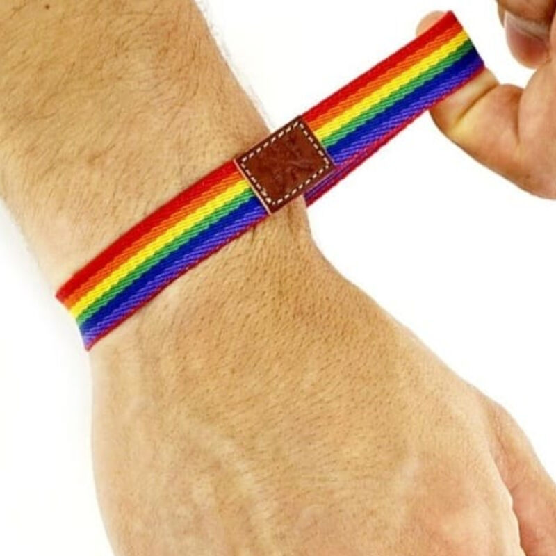 PRIDE - BRACCIALE IN GOMMA DA RAGAZZO LUXURY PRIDE