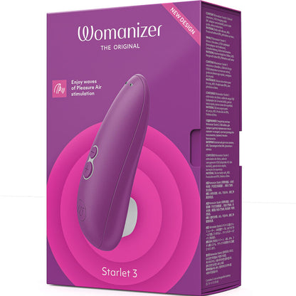 WOMANIZER - STARLET 3 STIMOLATORE CLITORALE VIOLA