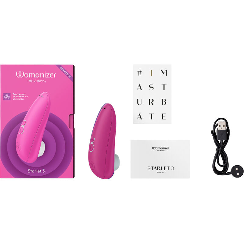 WOMANIZER - STIMOLATORE CLITORALE STARLET 3 ROSA