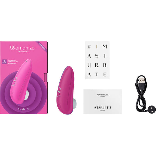 WOMANIZER - STIMOLATORE CLITORALE STARLET 3 ROSA