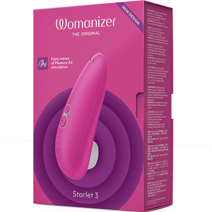 WOMANIZER - STIMOLATORE CLITORALE STARLET 3 ROSA