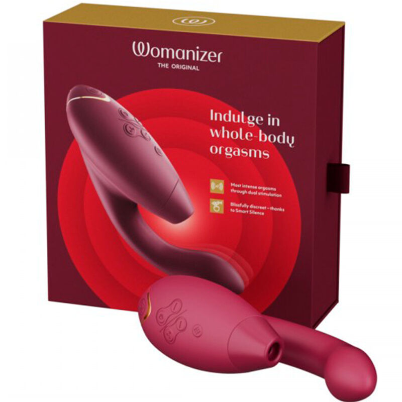 WOMANIZER - STIMOLATORE DUO 2 BORDEAUX