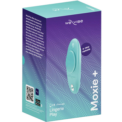 WE-VIBE - MOXIE + VIBRATORE CLITORALE AQUA