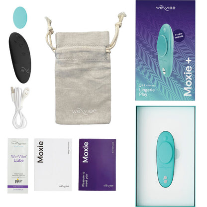 WE-VIBE - MOXIE + VIBRATORE CLITORALE AQUA