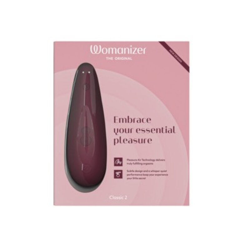 WOMANIZER - CLASSIC 2 STIMOLATORE CLITORALE BORDEAUX