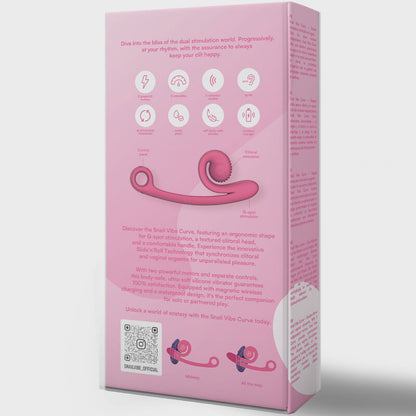 SNAIL VIBE - VIBRATORE CURVA ROSA