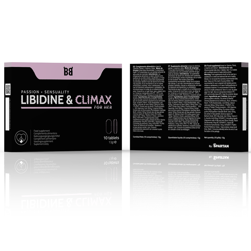 BLACK BULL - LIBIDINE E CLIMAX AUMENTANO L BIDO PER DONNE 10 CAPSULE