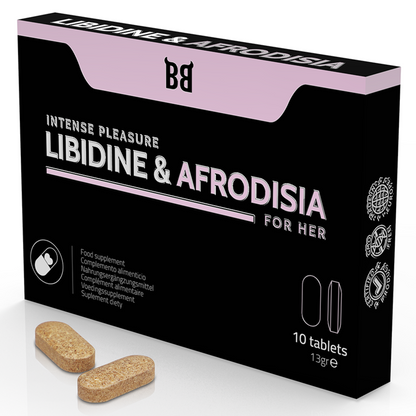 BLACK BULL - LIBIDINE E AFRODISIA PIACERE INTENSO PER LEI 10 COMPRESSE