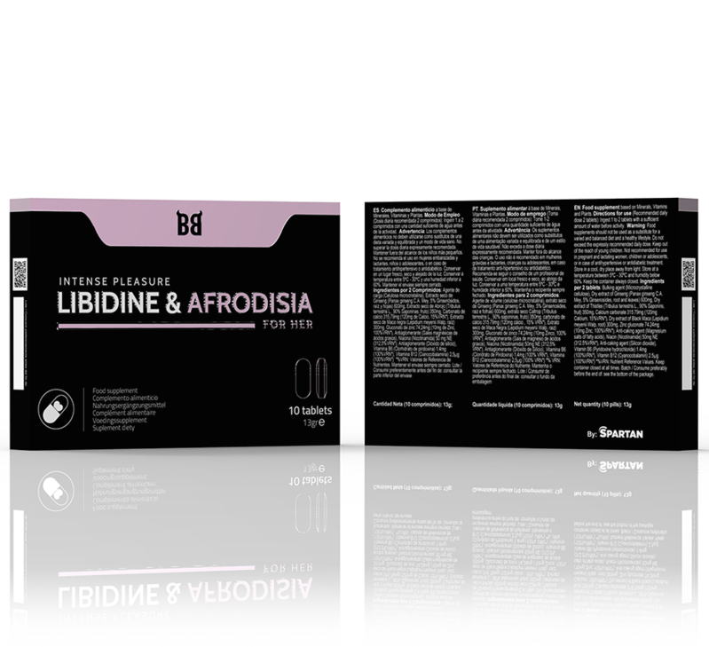 BLACK BULL - LIBIDINE E AFRODISIA PIACERE INTENSO PER LEI 10 COMPRESSE