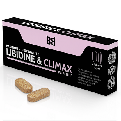 BLACK BULL - LIBIDINE E CLIMAX AUMENTANO L BIDO PER DONNE 4 CAPSULE