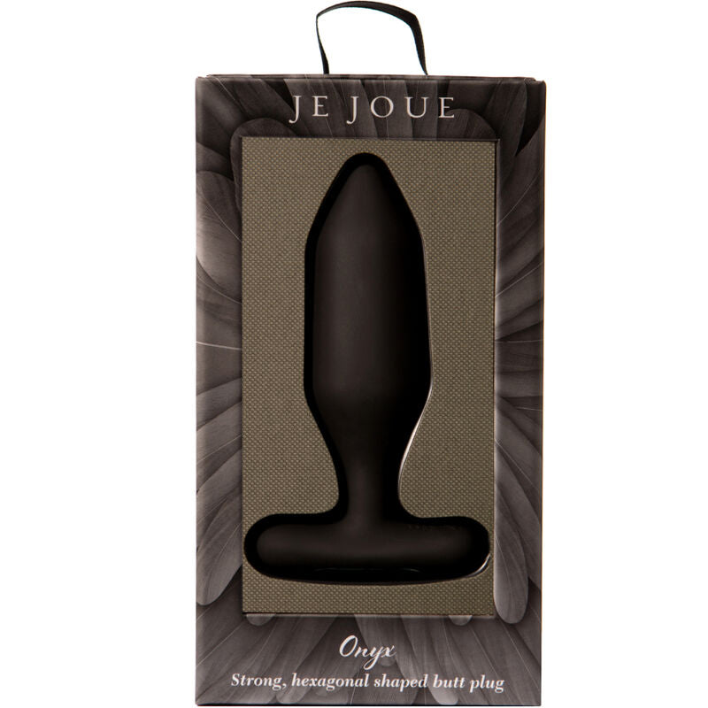 JE JOUE - VIBRATORE PLUG ANALE ONYX NERO