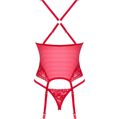 OBSESSIVE - CORSETTO LACELOVE ROSSO XS/S